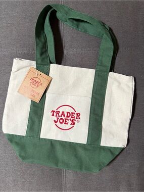 Trader Joe’s Green Mini Tote NWT
